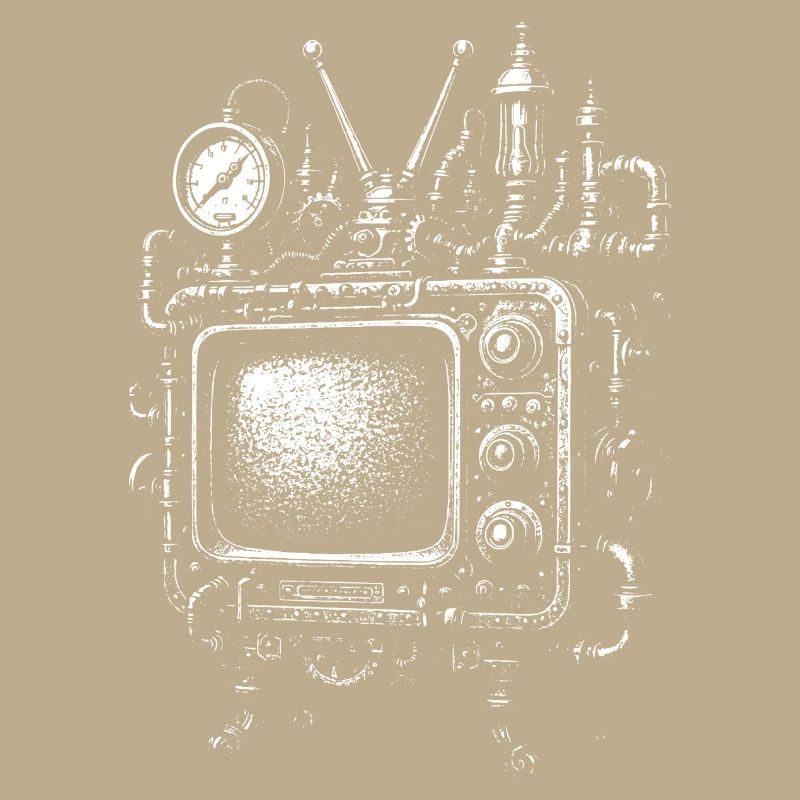 Steampunk TV-Motor