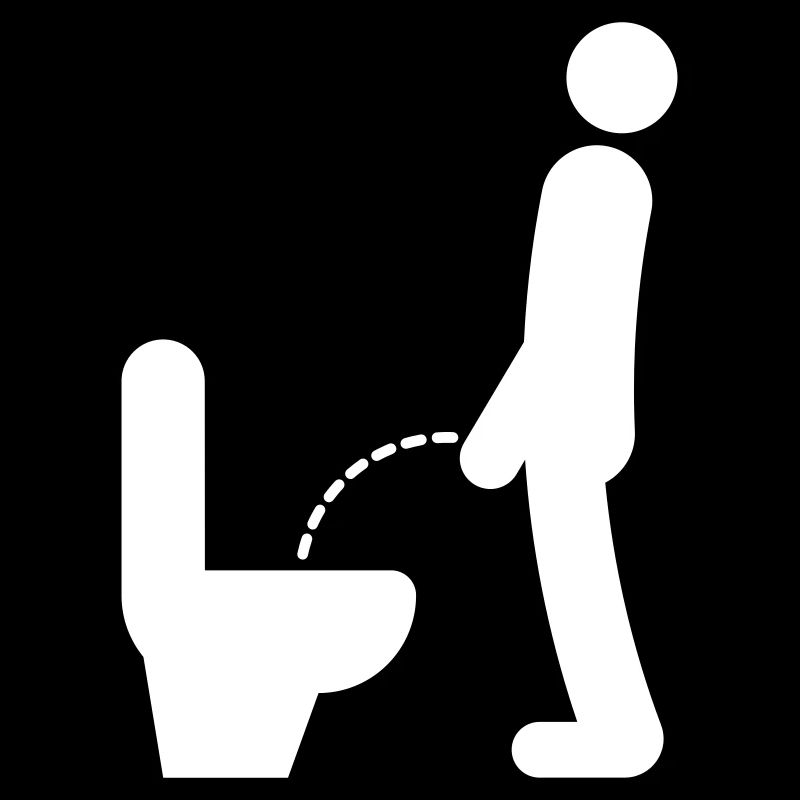 Peeing standing up