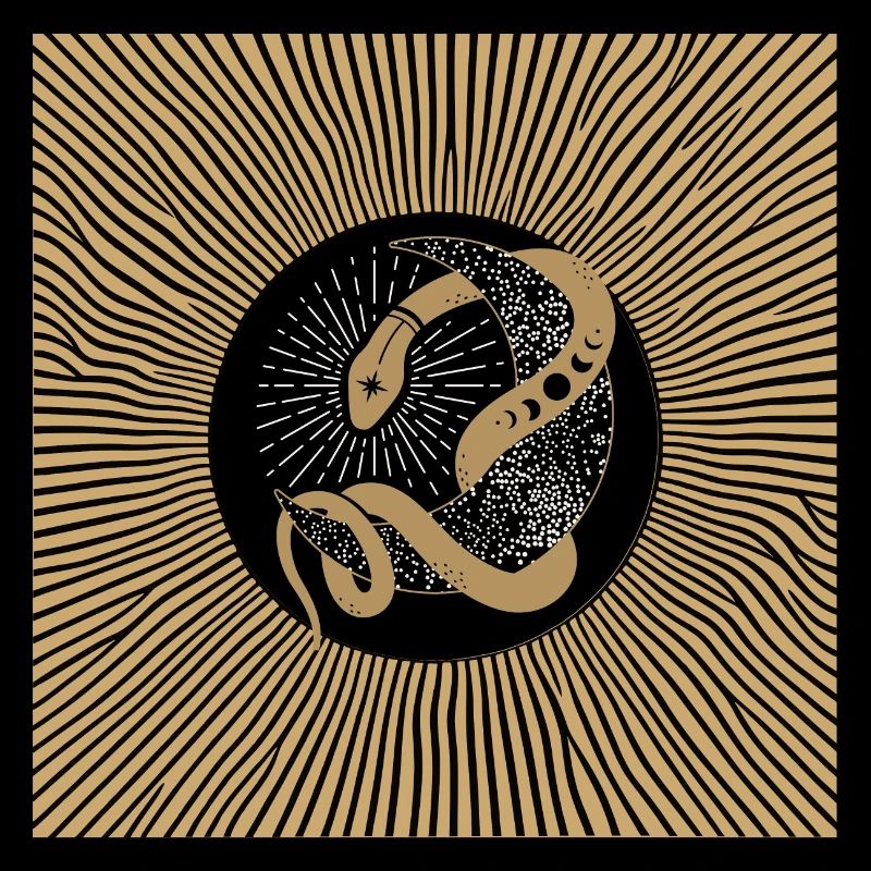 Golden Magic Snake
