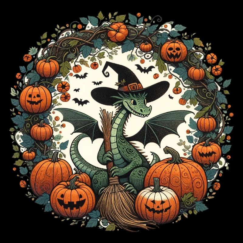 Dragon d’Halloween