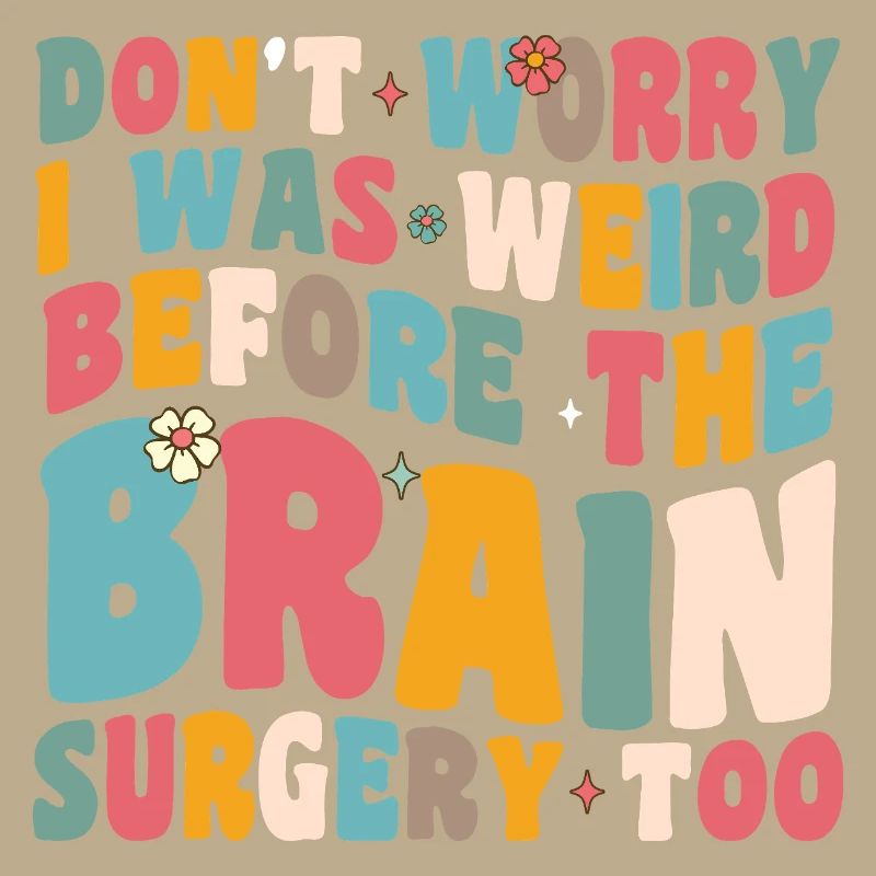 Funny Brain Surgery Retro Design