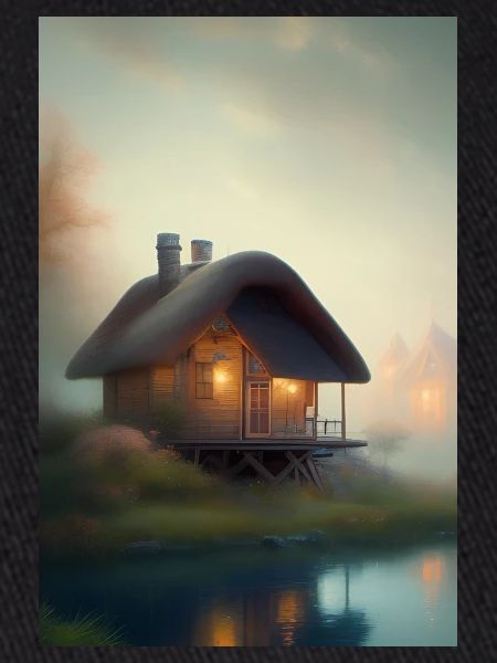 Charming lakeside cabin