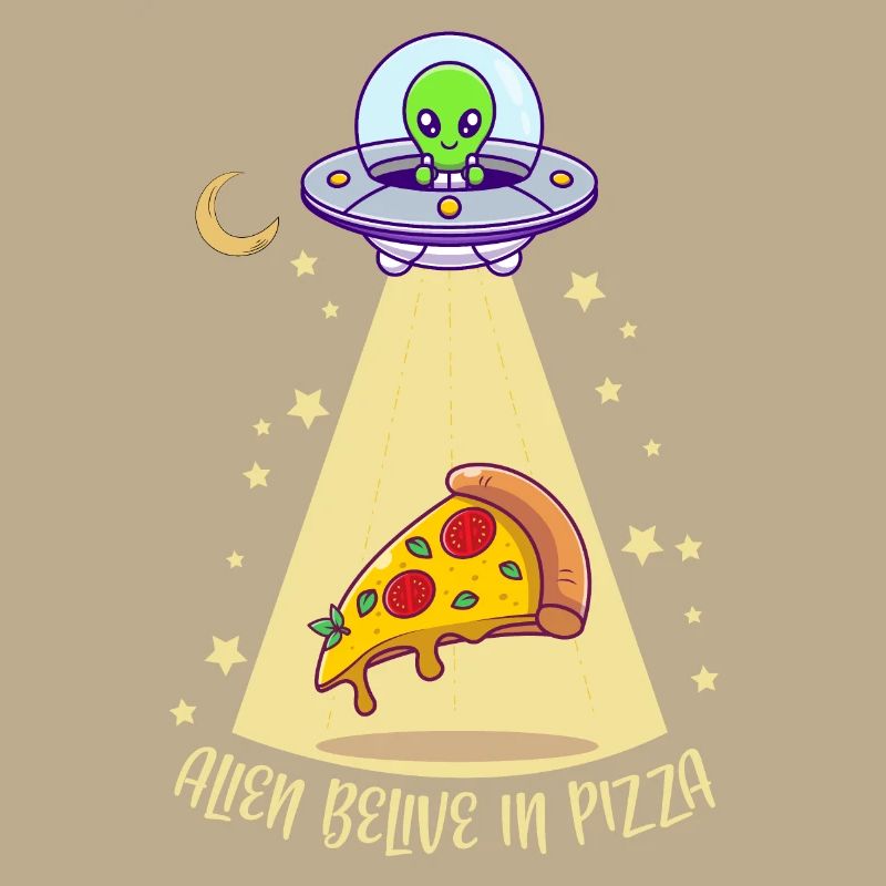 Außerirdische Pizza 1