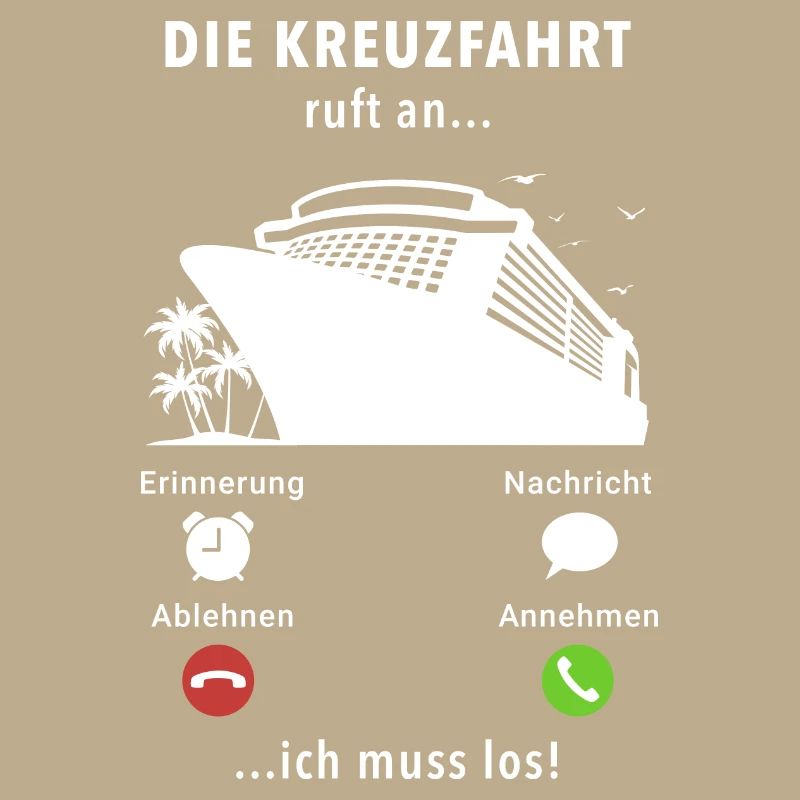 Anruf Kreuzfahrt, Kreuzfahrtschiff, Schiffsreise