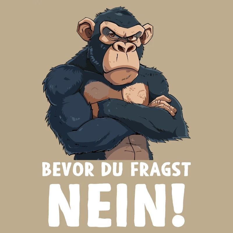 Chimpanzee Monkey Primate Before You Ask No