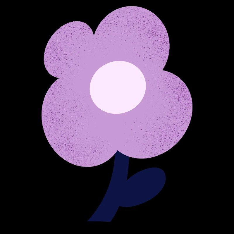 Fleur violette