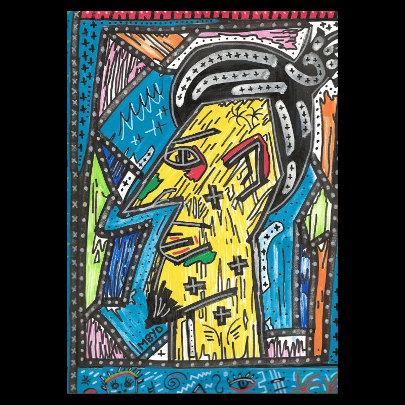 Sage profile (Handmade drawing)