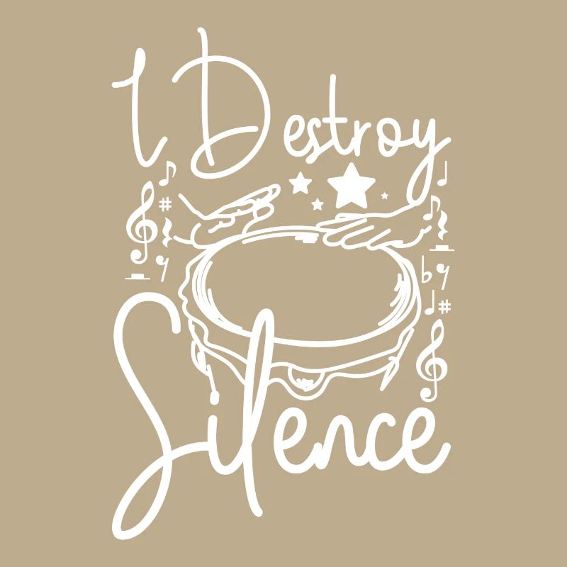 I destroy silence Conga player
