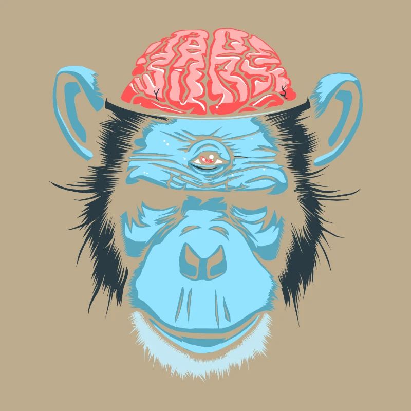 Gehirn Chimp