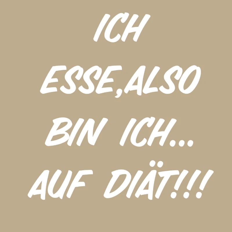 Ich also, also bin ich … auf Diät!!