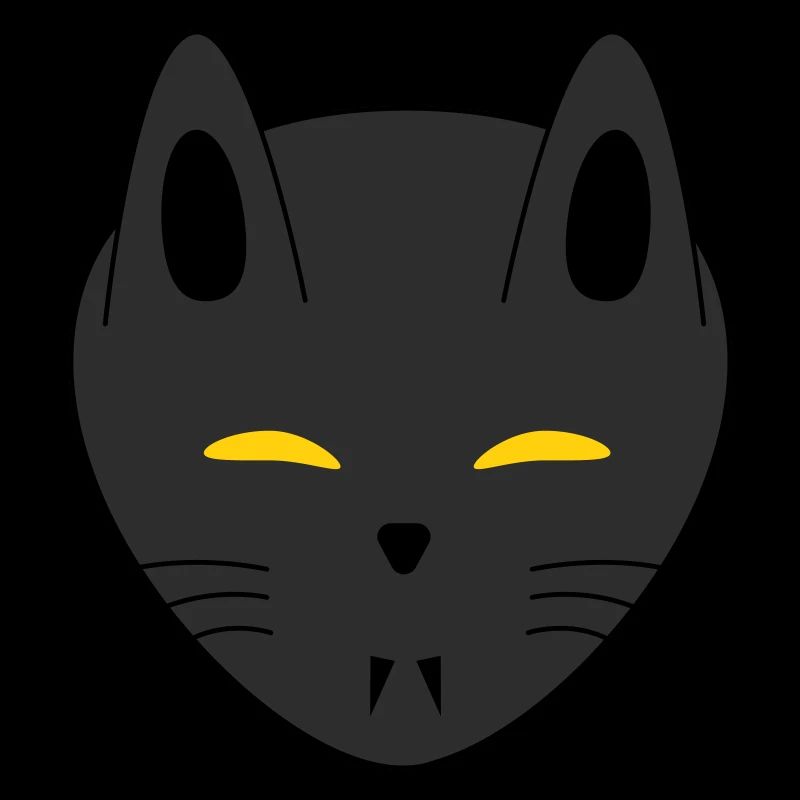 Halloween vampire cat