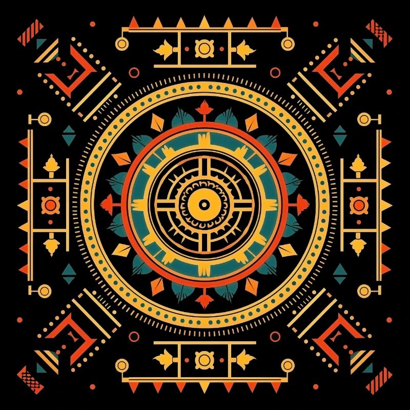 Unique Iconic Vastu Yantra Mandala