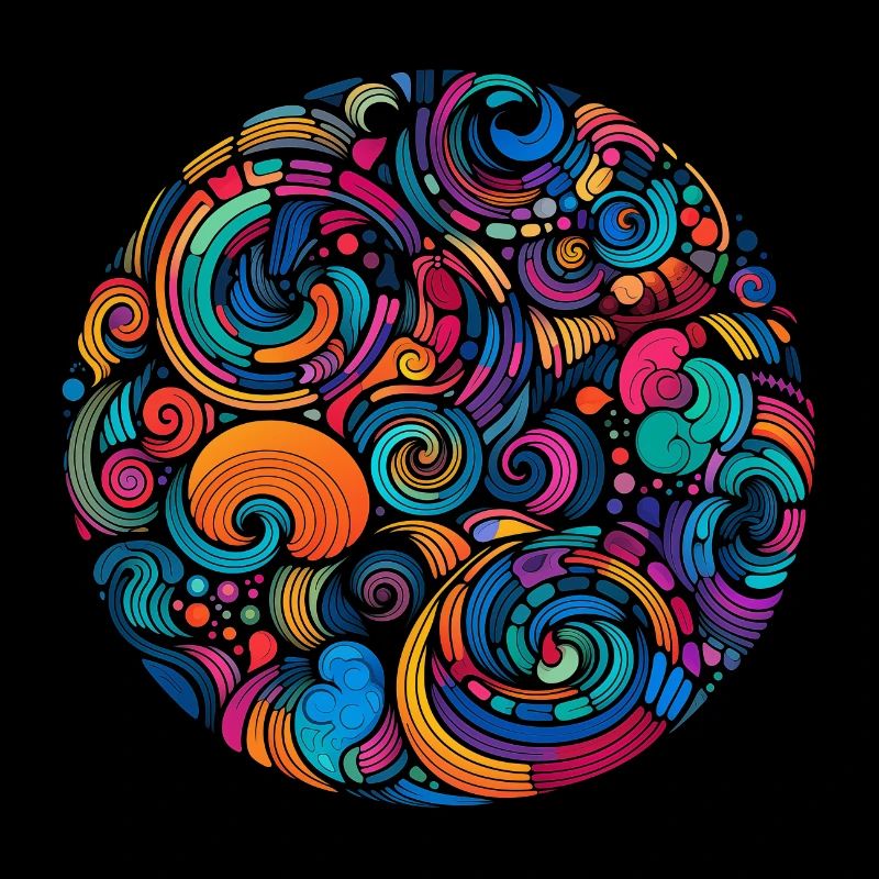 Psychedelischer Wirbel