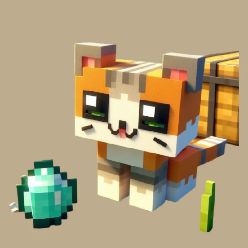Pixel-Katze
