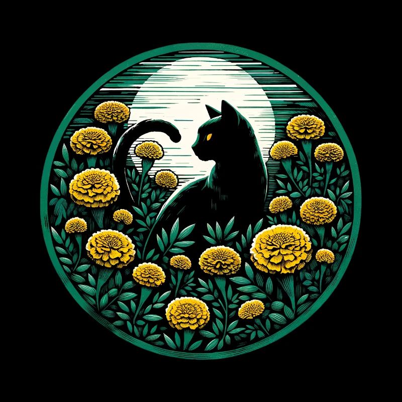 Black Cat Marigold
