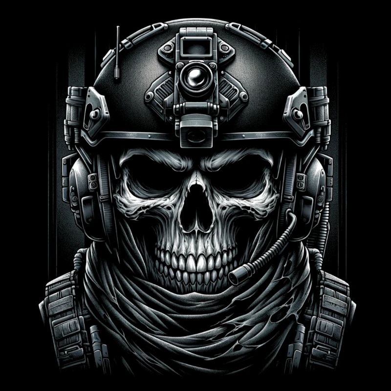 Crâne tactique Commando
