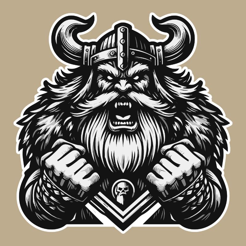 Mächtiger Wikingerkrieger Version 6