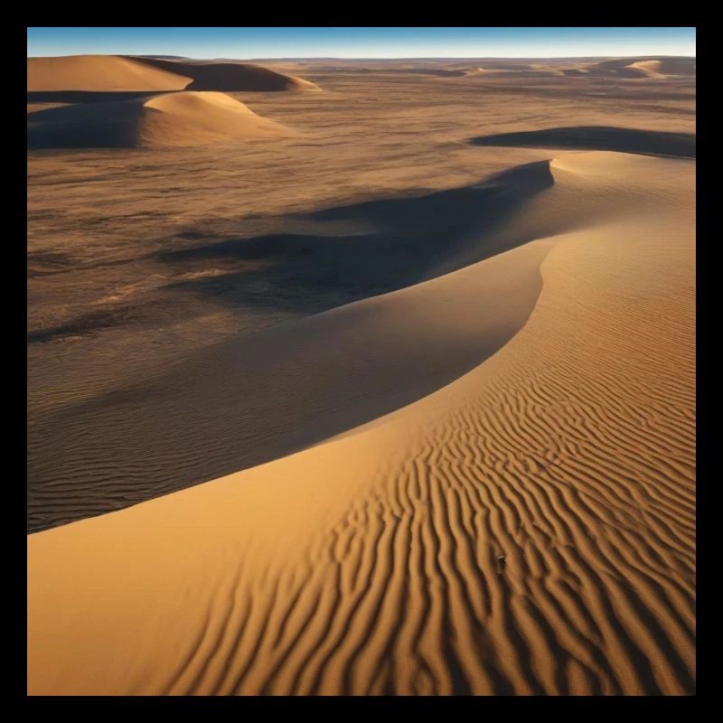 Desert harmony at dusk