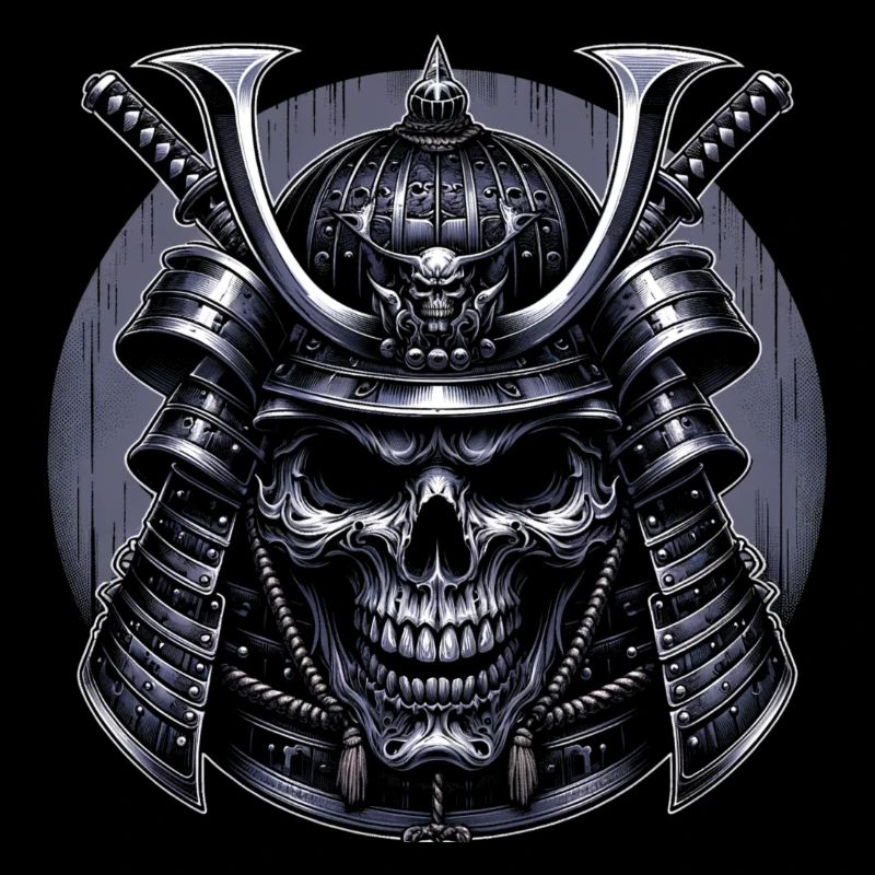 Samurai-Schädel der Seele
