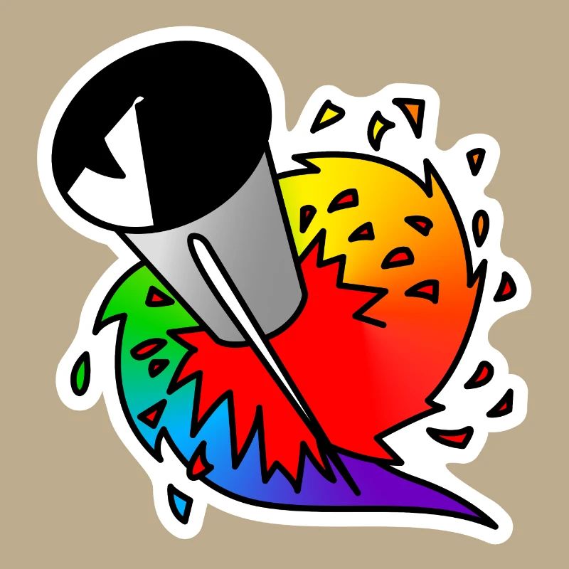 Rainbow Rocket : Sticky Queer Pride