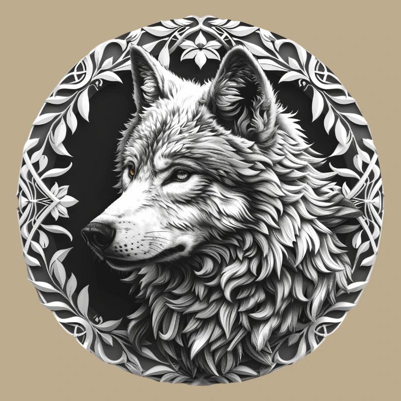 Wolf Wikinger Kelten Fenriswolf Fenris
