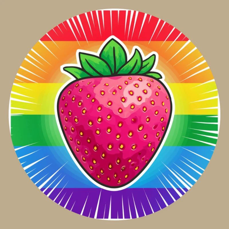 Fraise LGBTQ