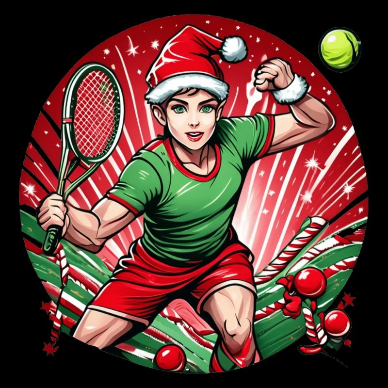 Christmas Elf tennis