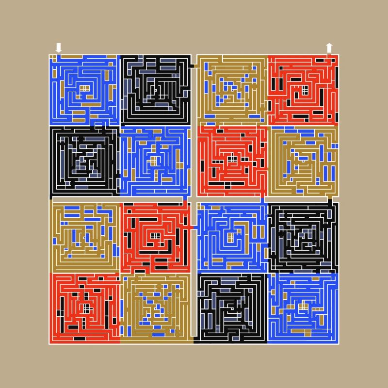 Laby Square 2 (version couleurs)