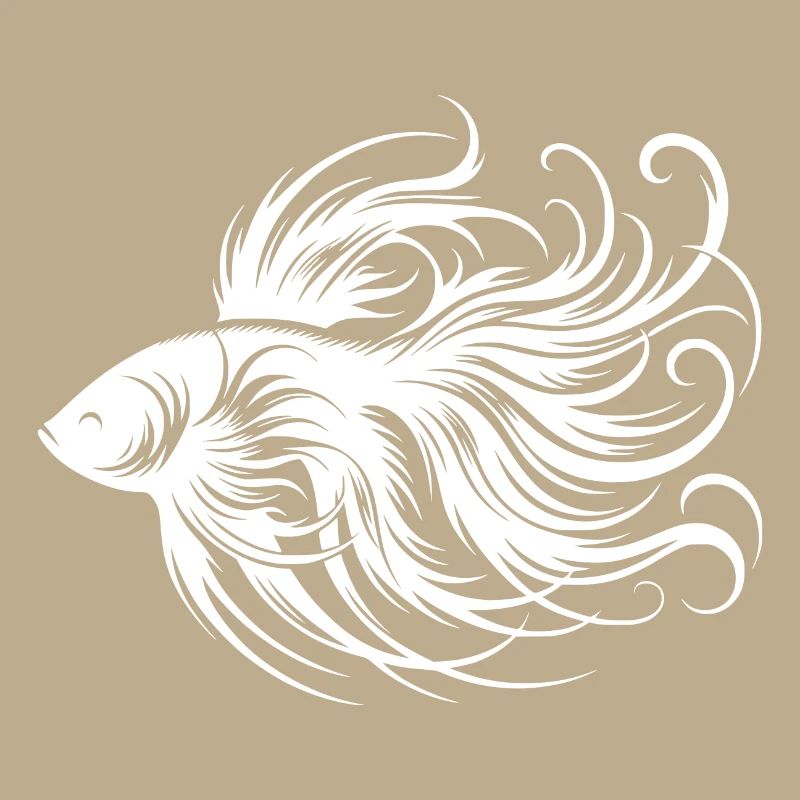 Poisson betta élégant beau poisson labyrinthe