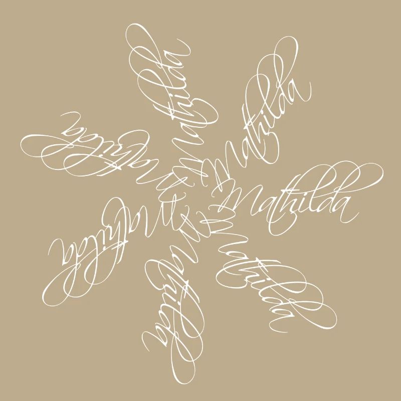Mathilda Name Mandala