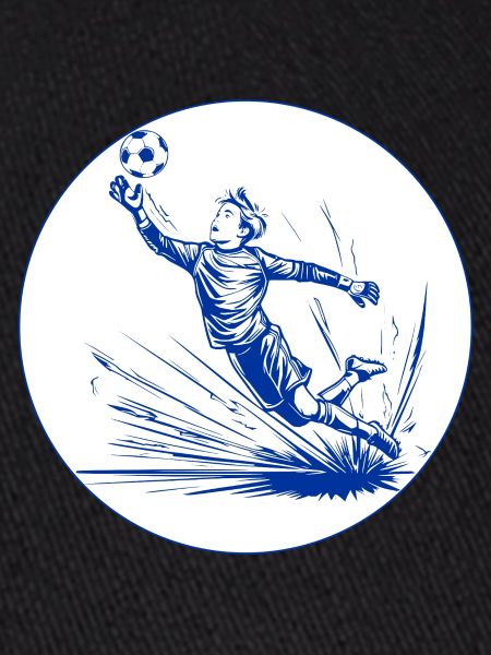 Goalkeeper (blue and white)
