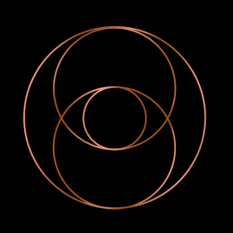 Vesica Piscis - Kupferversion