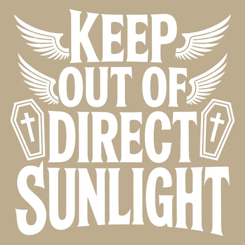 Tenir à l’abri de la lumière directe du soleil ! Vampire Goth Emo