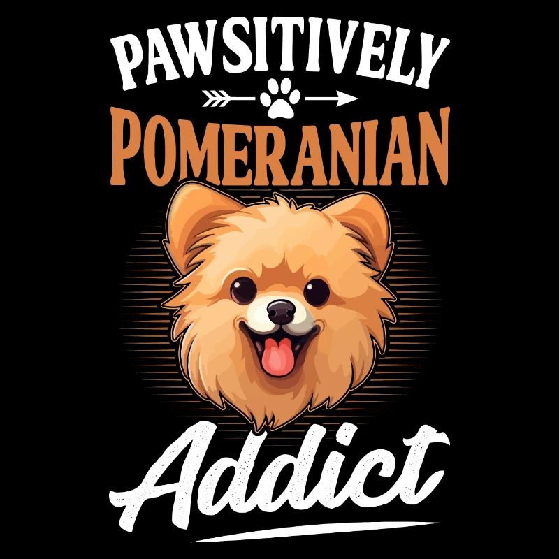Pomeranian Pawsitively Addict