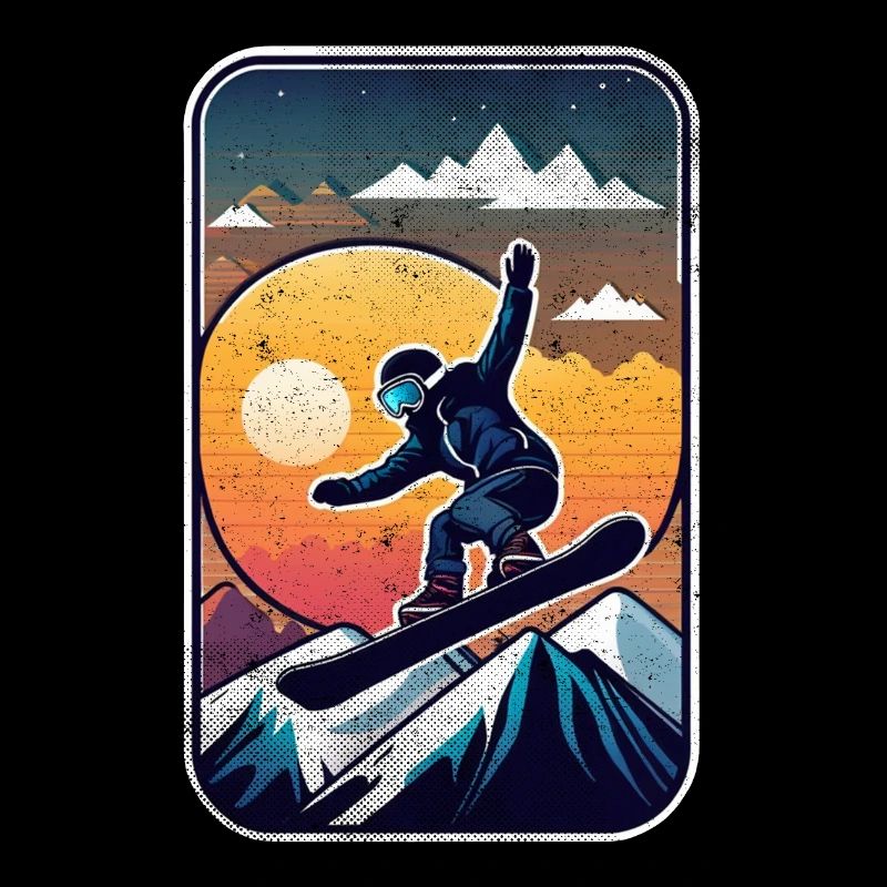 Snowboarding, snow and skiing