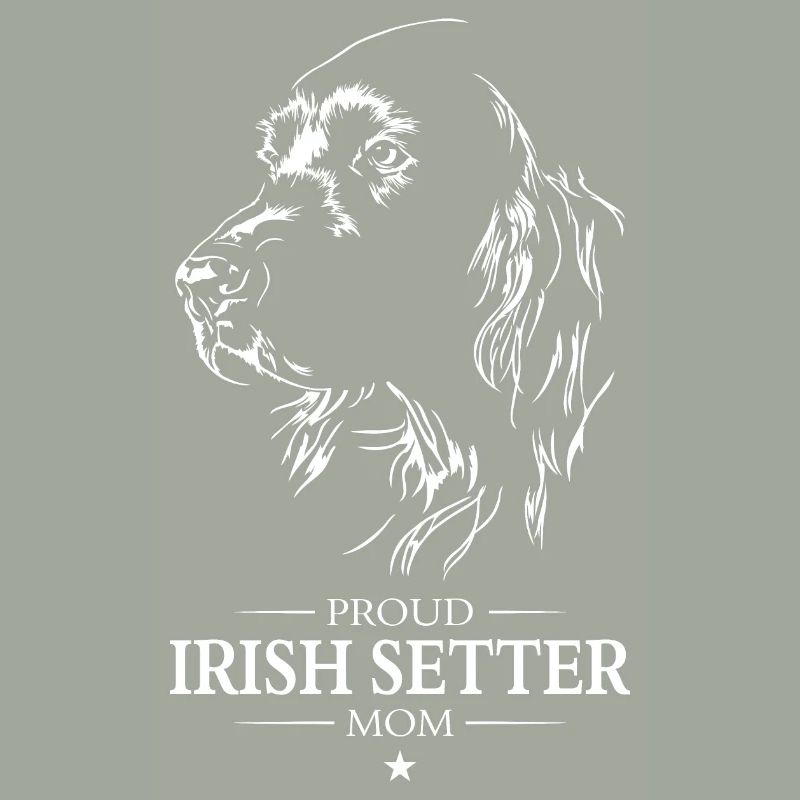 Irish Setter Mom Hunde Hund Wilsigns