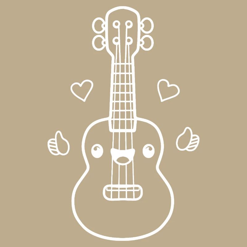 Ukulele Comic Look