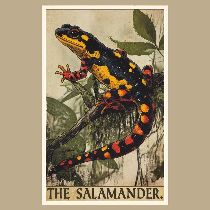 Feuersalamander Salamander