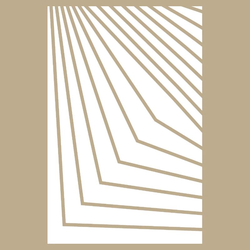 Angular Concentric Lines
