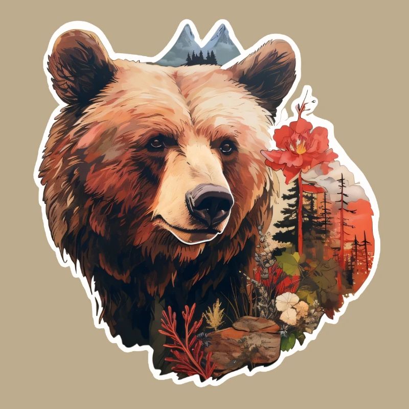 Bear in the wild