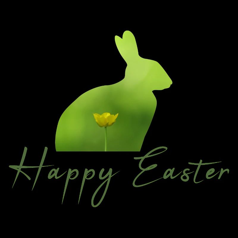 Happy Easter rabbit