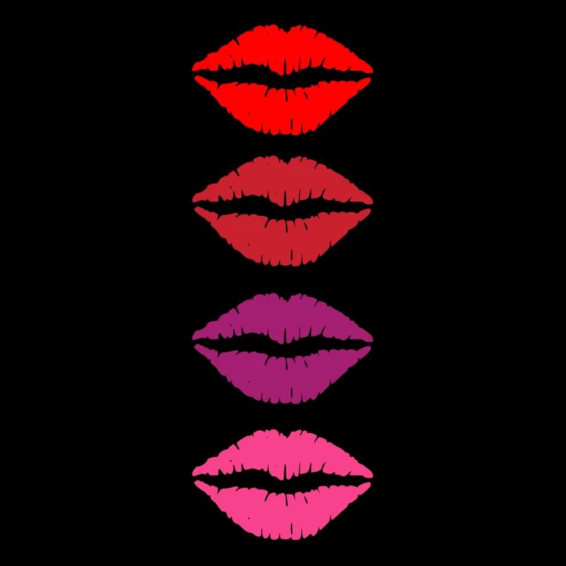 Bouche de rouge à lèvres