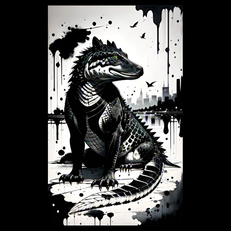 Crocodile Art
