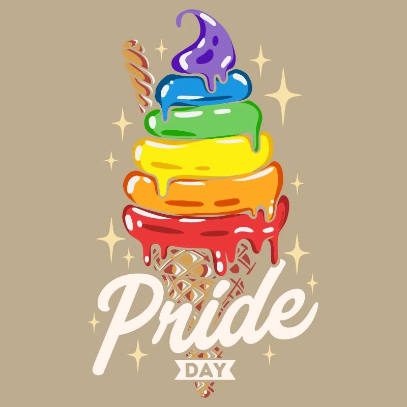 Regenbogen-Eiscreme-Stolz