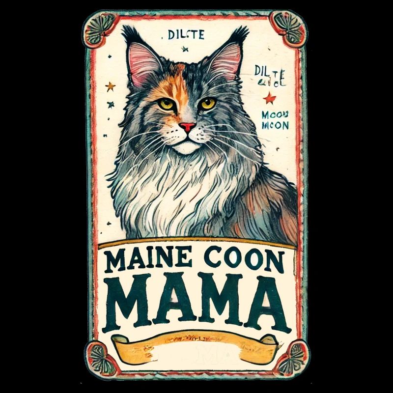 Calico MaineCoon Mama verdünnen