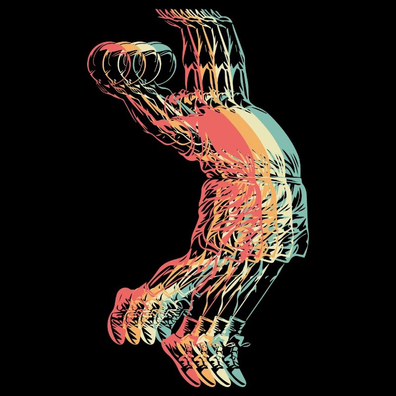 Basketball Slam Dunking Retro