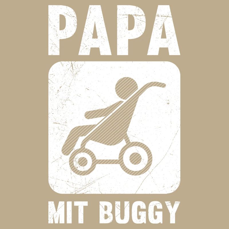 Expectant father DAD WITH BUGGY Funny
