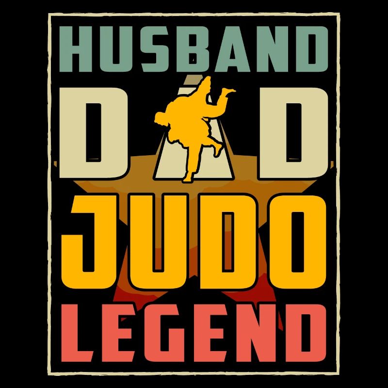 Husband Dad Judo Legend