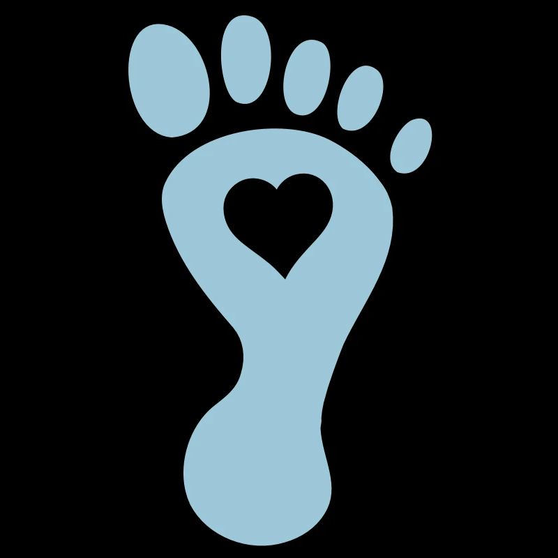 foot heart