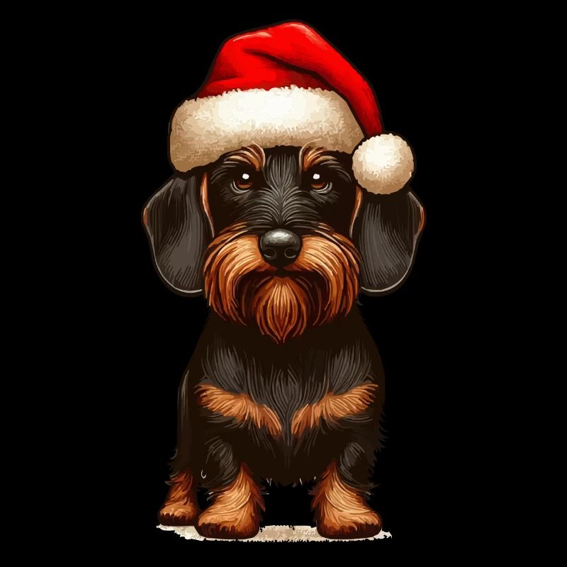Christmas Dachshund